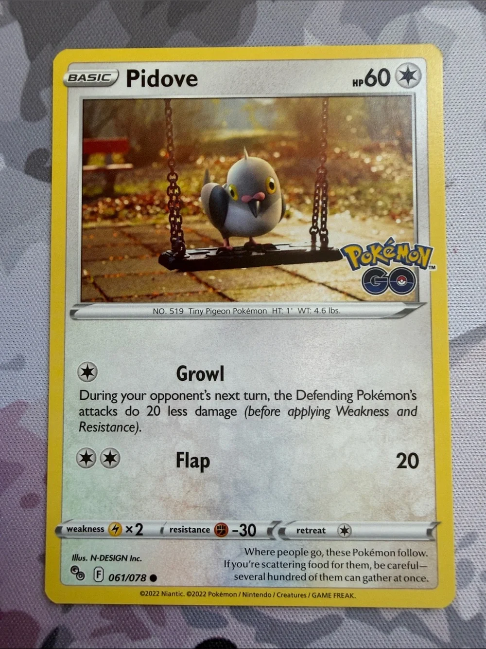 Pidove Evolution Line Lot | Pokémon GO + Temporal Forces | ✨5/$25✨
